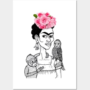 Frida Posters and Art